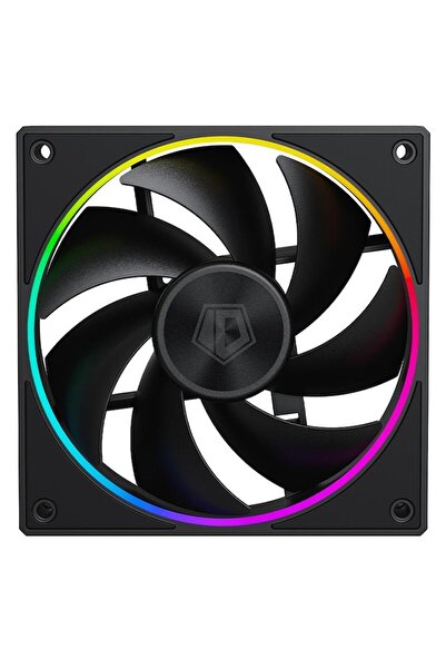 ID-COOLİNG AF-127 120mm Black Fan with aRGB Lighting
