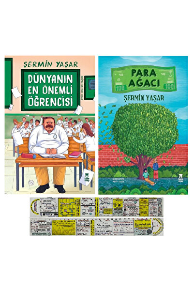 Taze Kitap Dünyanın En Önemli Öğrencisi + Para Ağacı 2 Kitap Set Şermin Yaşar...