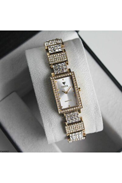 Fiesta Fs600957 Women's Wrist Watch with Steel Band