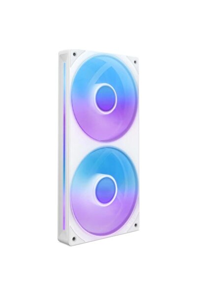 Nzxt Kit ventilator procesor RGB F240 alb
