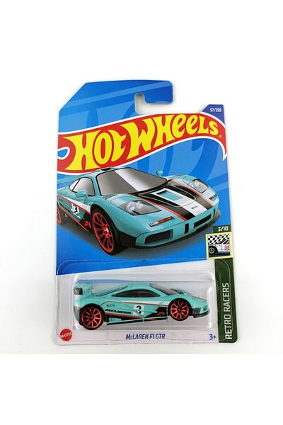 HOT WHEELS Masinuta metalica Hot Wheels, McLaren F1 GTR 1:64, Albastru