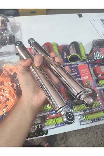 HZN MOTOR CG-CUP-MOBİLET | Fındık Amortisör 25 CM Nikel Modifiye