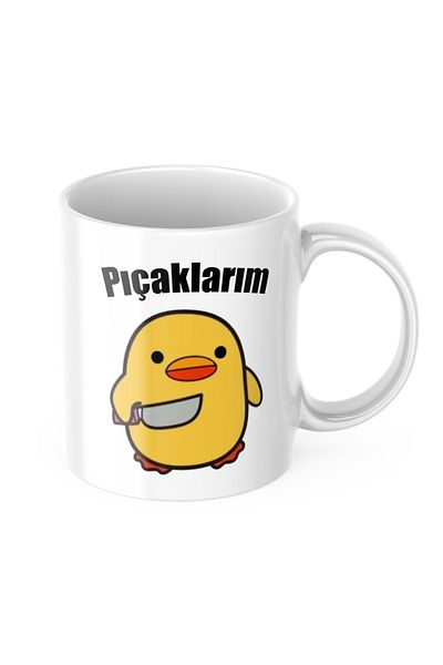 TakeTshirt My Knives Funny Chick Mug Cup Funny Written Gift Coffee Tea Cup