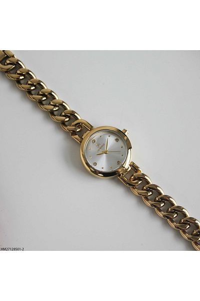 Homies Hm27128S01-2 Women Wrist Watch with Steel Cord