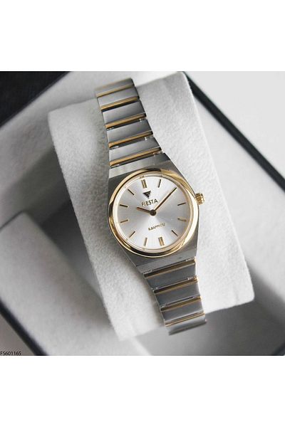 Fiesta FS601165 ساعة يد نسائية بسوار فولاذي