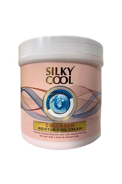 Silky Cool كريم الكولاجين المرطب، 500 مل، ترطيب عميق
