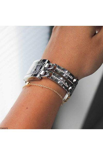 Fiesta Fs600970 Women's Wrist Watch with Steel Band