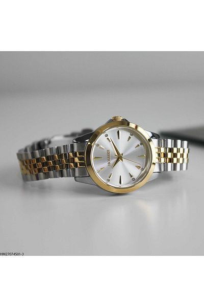 Homies Hm27074S01-3 Women Wrist Watch with Steel Band