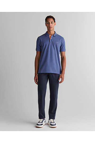 Gant Erkek Lacivert Regular Fit Polo