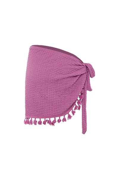 Eight Fashion Women's Pareo Tassel Colorful Beach Wear