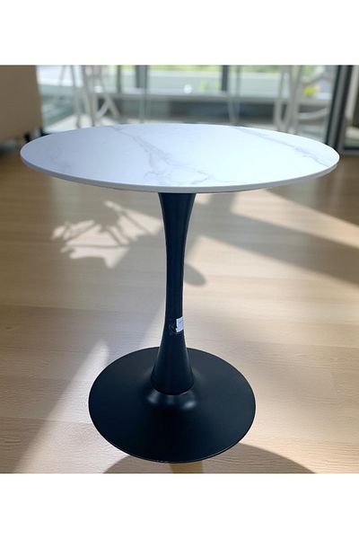 rexa Luxury Modern Marble Top Coffee Table 70x 70x 60cm