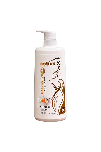 Activex Active X Body Lotion - Milk & Honey, 700ml