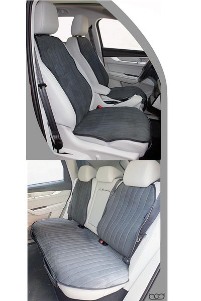 Bod Tesla Model Y Juniper Arm Feather Pocket Seat Protective Case Ion Series Smoked 2025-Post
