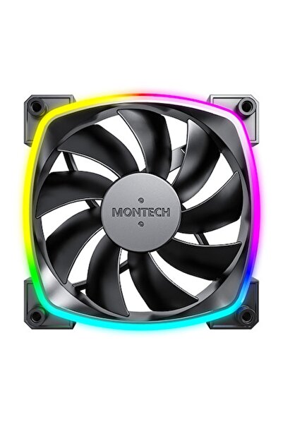 MONTECH AX120 PWM Fan, Black, ARGB, 120 mm