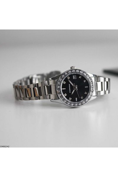 Chaperone Ch002342 Women's Wrist Watch with Steel Band