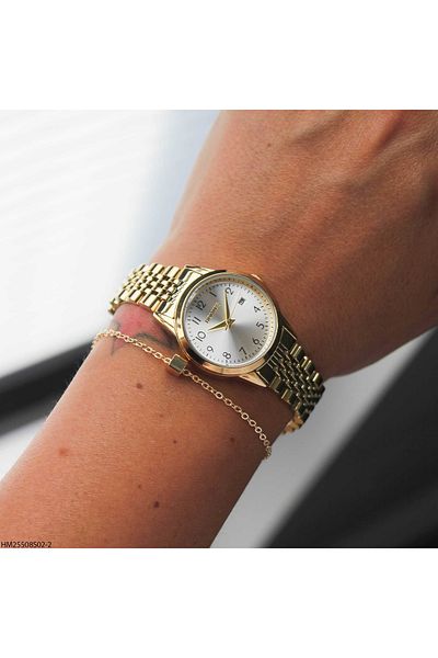Homies Hm25508S02-2 Women Wrist Watch with Steel Band