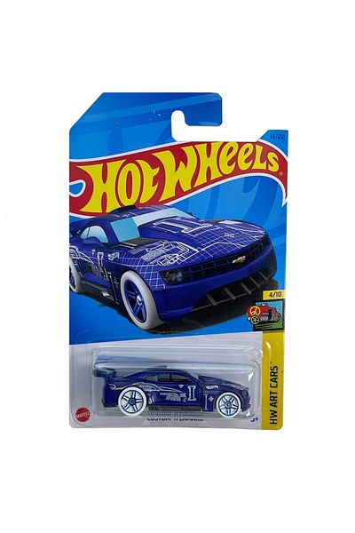 HOT WHEELS Masinuta Metalica Hot Wheels, Custom 11' Camaro, Albastru, 1:64