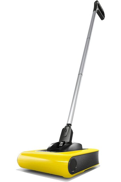 Karcher - مكنسة كهربائية للأرضيات KB 5 - متعددة الأسطح - خفيفة الوزن ولاسلكية - صفراء