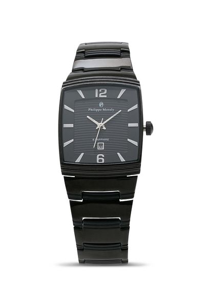 Philippe Moraly Women's Analog Wrist Watch M1324BB - Black