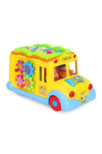 Hola Autobuz școlar interactiv cu sunete și lumini, jucării