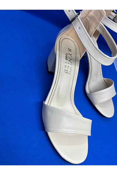 GENÇ One Strap Heel Shoes Evening Dress