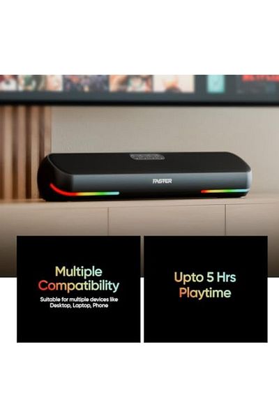 Faster مكبر صوت Ryzo Z16 - مكبر صوت لاسلكي بقوة 16 واط