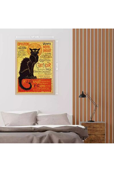 D-Toys Le Chat Noir Puzzle - Adult Puzzle 1000 Pieces - Vintage Posters