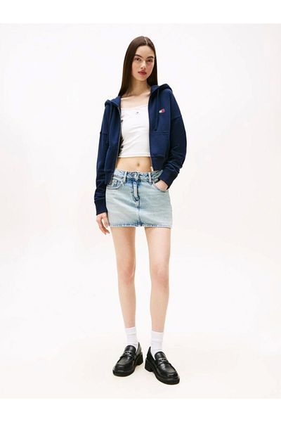 Tommy Hilfiger Th Dw0dw21147 Tjw Bxy Crp Zip Thru Hoodie Hanorac pentru femei
