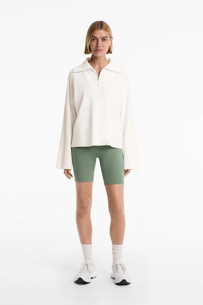Oysho Knit half-zip jumper