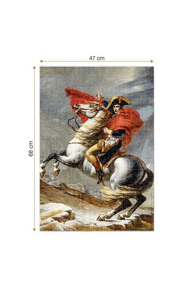 D-Toys Puzzle Jacques-Louis David - Puzzle adulți 1000 piese - Napoleon Crossing the Alps