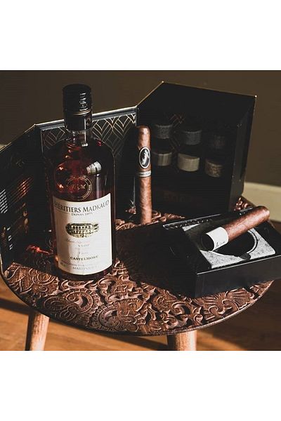 ROCKS Set pietre Whiskey with Trabuc The Gentleman's Set - Cigar Aficionado