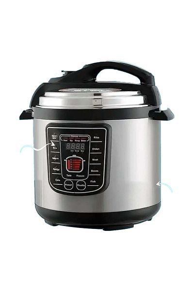 Olympia 10 In 1 Electric Digital Pressure Cooker 8L