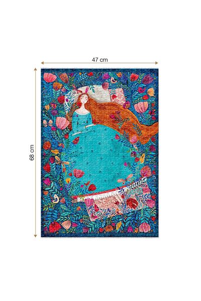 D-Toys Kürti Andrea Puzzle - Adult Puzzle 1000 Pieces - Sleeping Beauty