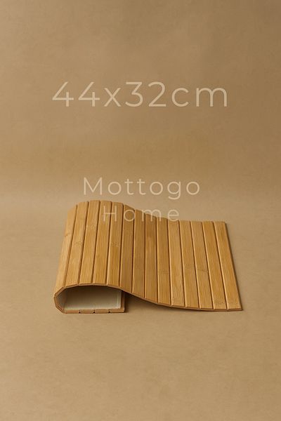 Mottogo Folding Bamboo (Seat Side-Armrest-Seat Tray) 32X44Cm Seat Side Table