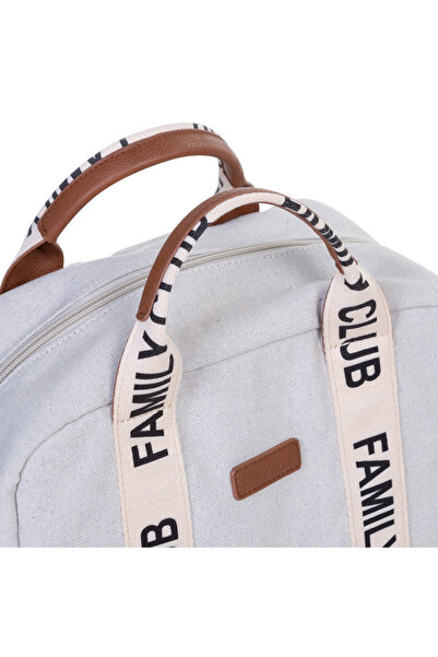 CHILDHOME Rucsac de infasat Family Club Signature Alb