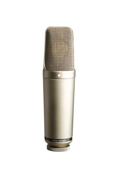 Rode Large Diaphragm Condenser Microphone NT1000 Gold