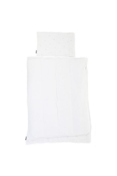 CHILDHOME Duvet cover and pillowcase Jersey/Muslin 100x140 cm, Hearts