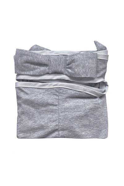 CHILDHOME Moses Basket Cover, Grey Jersey