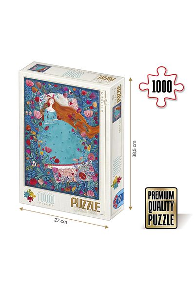 D-Toys Kürti Andrea Puzzle - Adult Puzzle 1000 Pieces - Sleeping Beauty