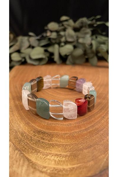 Dünya Doğal Taş Mixed Natural Stone Bracelet