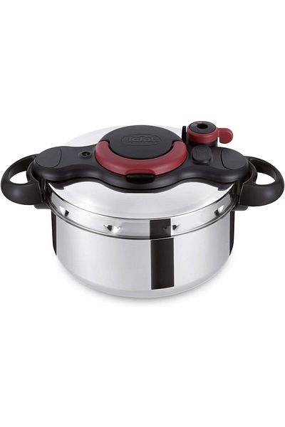 TEFAL P4620766 Clipso Minut Easy Pressure Cooker, Multi-Colour, 6 Liter
