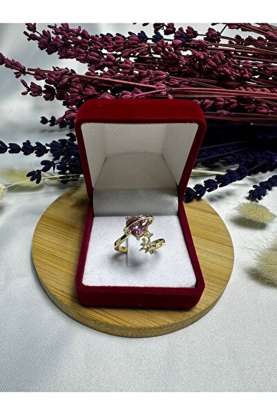 Mutenaura خاتم الأميرة بحجر الزركون قابل للتعديل