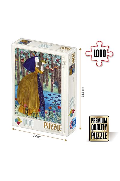 D-Toys Puzzle Kürti Andrea - Adult puzzle 1000 pieces - The Frog Princess