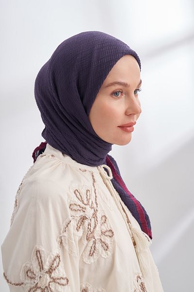 ARMANDA Muslin Tie Scarf - Murdum