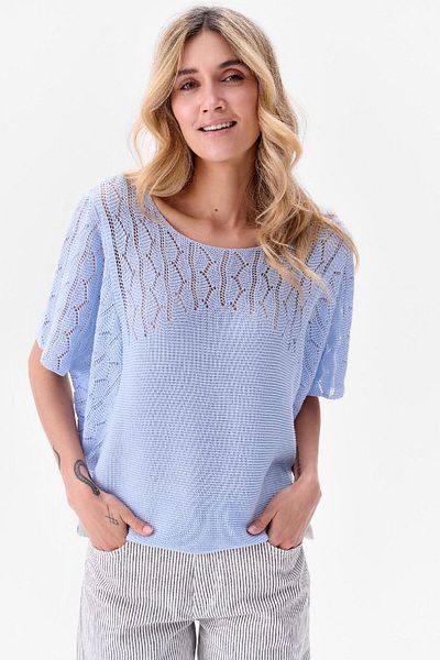 Blue Shadow Naja Women's Sweater Sky Blue