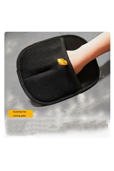 AYGÖREN HOME Double Sided Static Cat Dog Hair Collector Lint Cleaning Glove Clothes Carpet Lint Remover XL Size