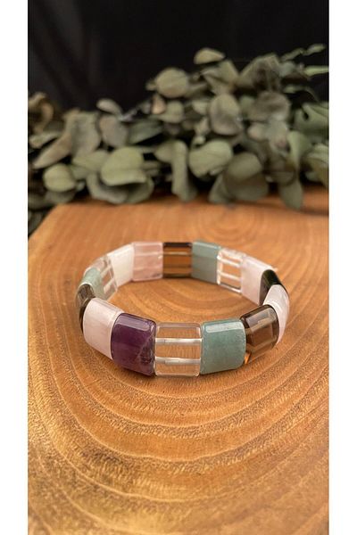 Dünya Doğal Taş Mixed Natural Stone Bracelet