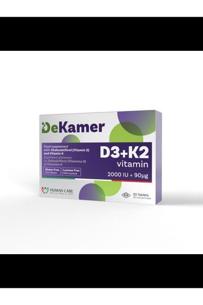 Human Care Dekamer D3 + K2 N30 tablets