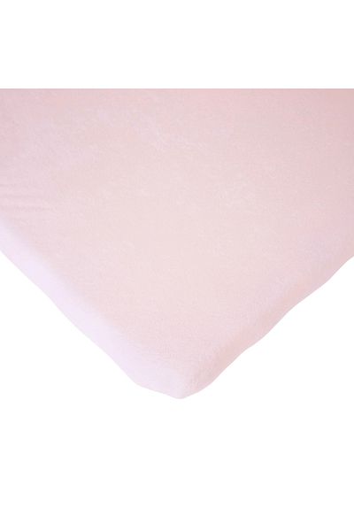 CHILDHOME Mattress sheet 75x95 cm Childhome, Pink Knit