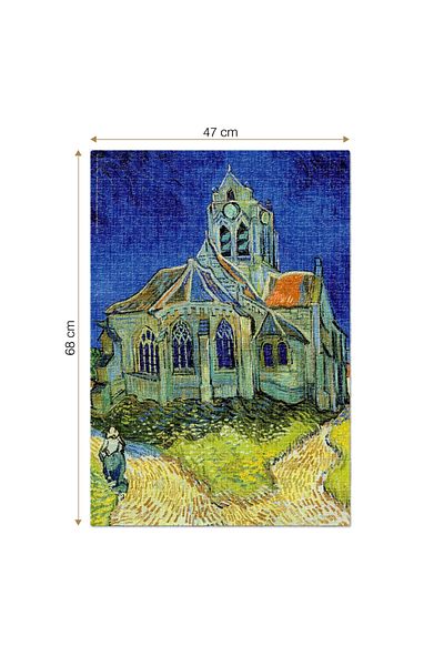 D-Toys Vincent van Gogh's Puzzle - 1000-piece puzzle by Vincent van Gogh - The Church at Auvers